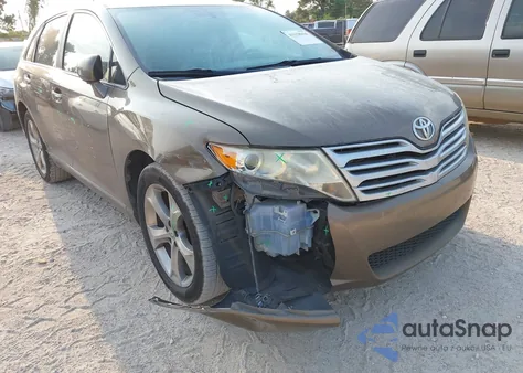 2010 Toyota Venza Base V6 z USA, uszkodzony, nr VIN 4T3ZK3BB2AU033239
